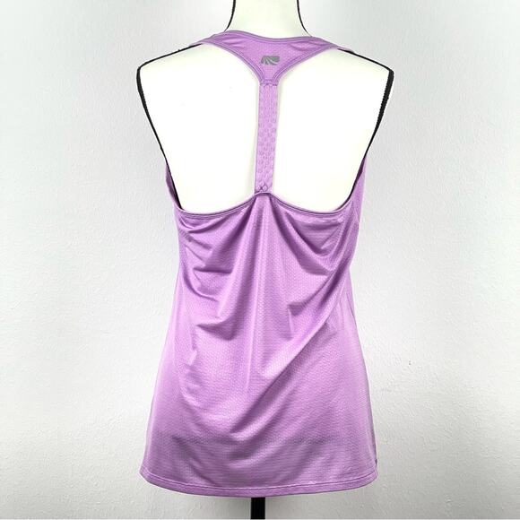 Marika Tek Lavender Dry-Wik Performance Wear T-Strap Racerback Tank Top - Large - Picture 2 of 9